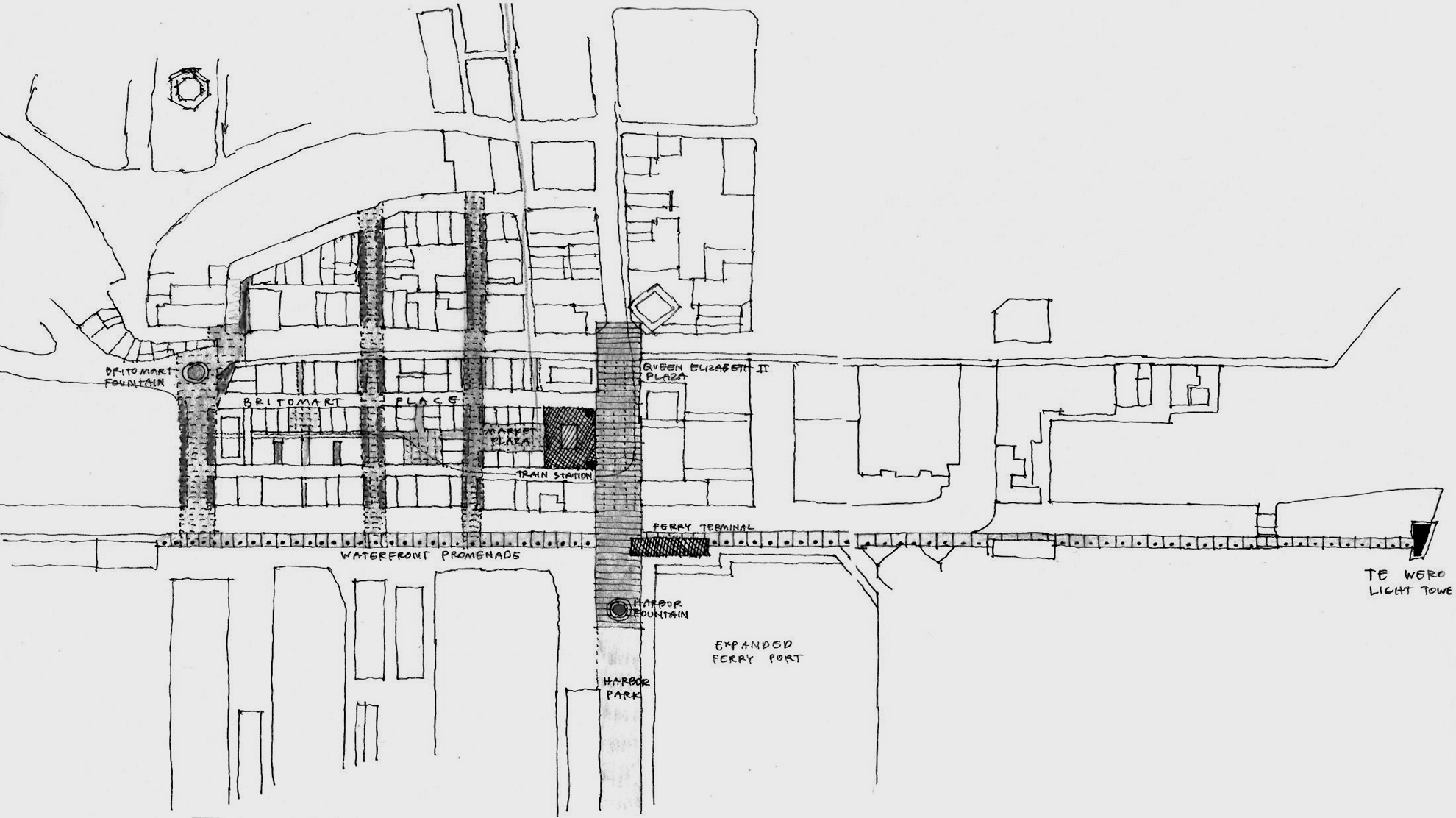 Britomart masterplan test