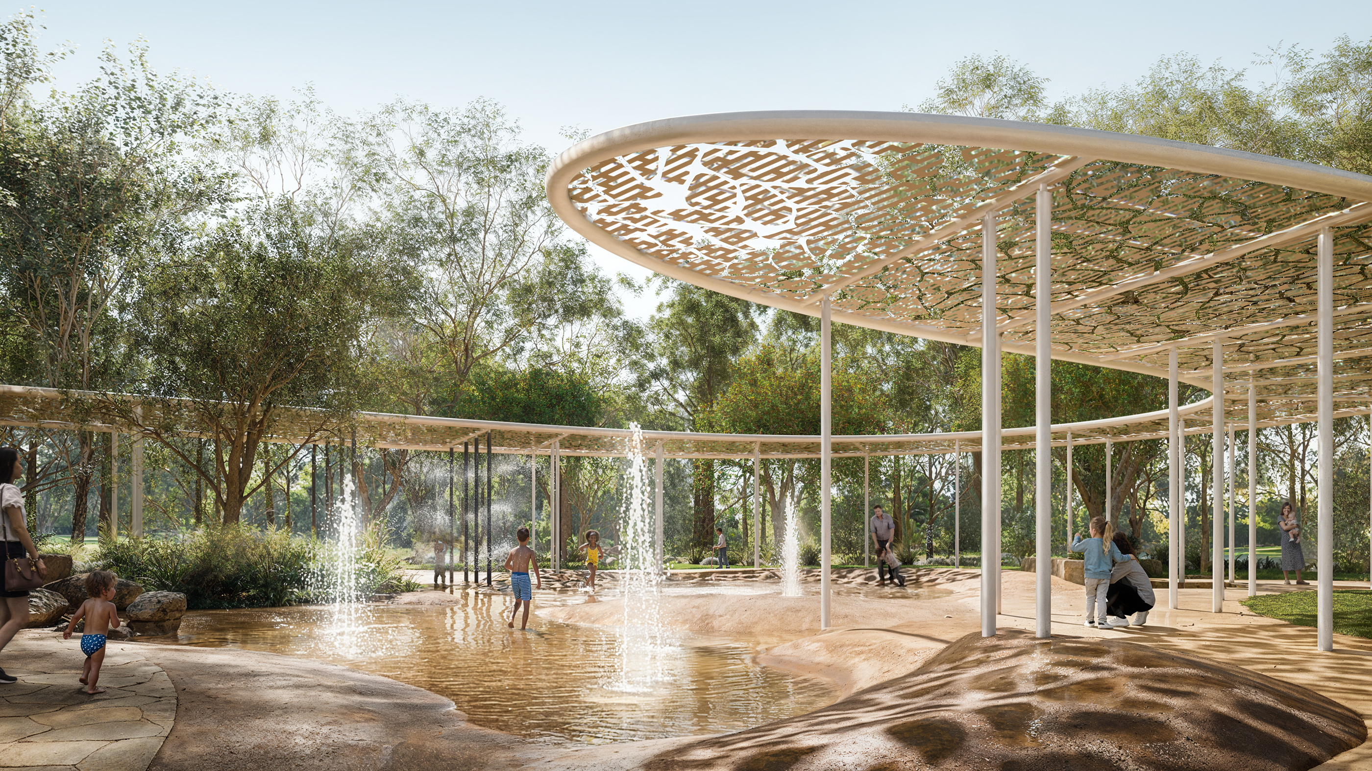24074 Oddies Creek Splash Park Visualisation c Jasmax 003