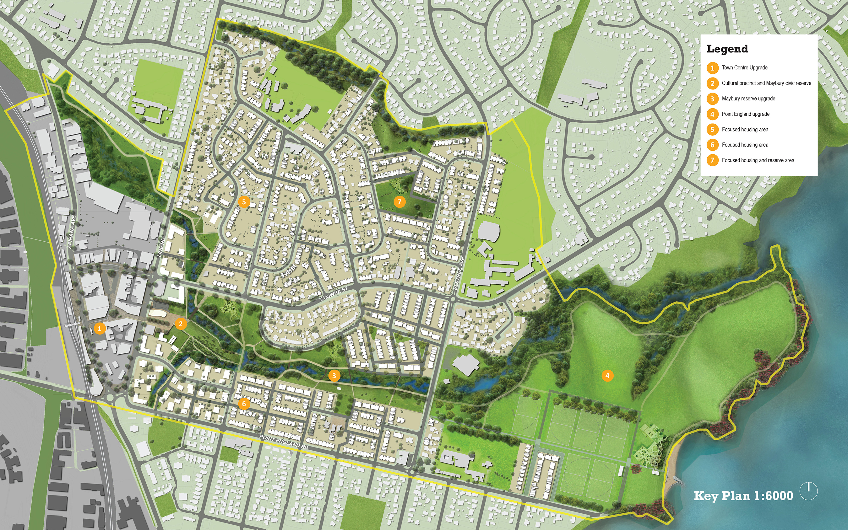 0 Maybury Precinct Plan Overall Masterplan 1 6000