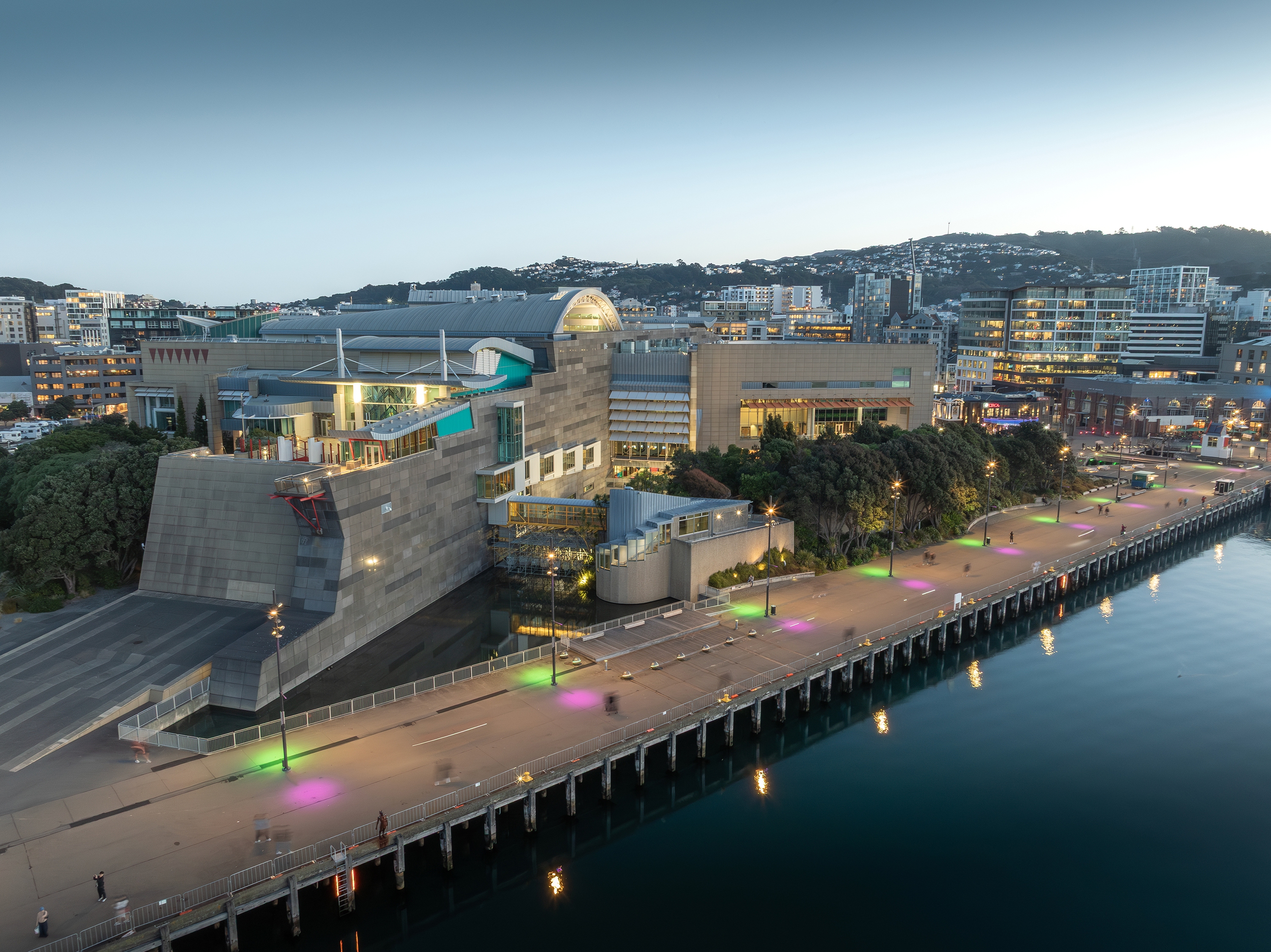 Te Papa from sea
